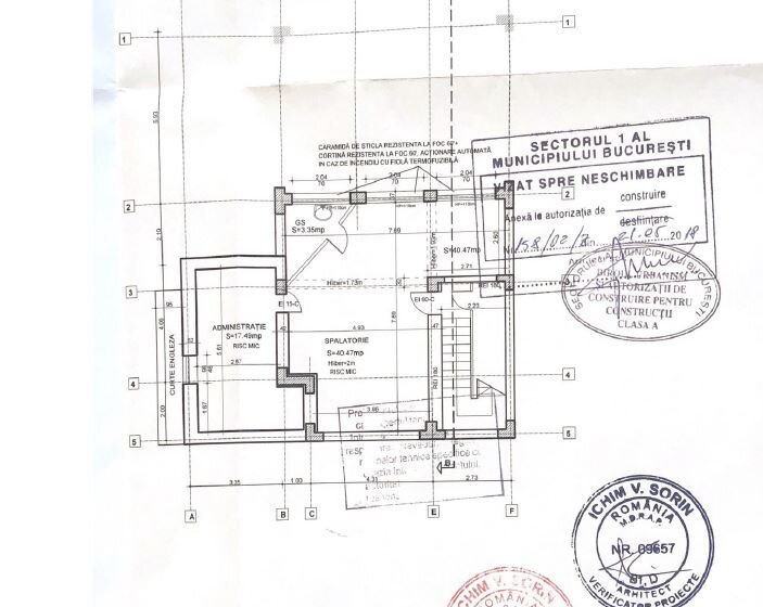Titulescu - imobil birou 16 camere, suprafata 650mp