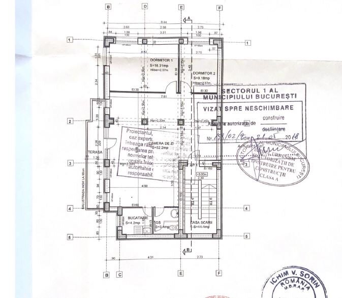 Titulescu - imobil birou 16 camere, suprafata 650mp