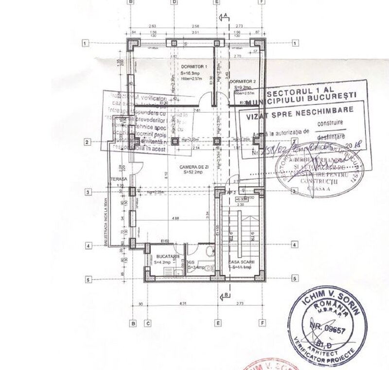 Titulescu - imobil birou 16 camere, suprafata 650mp