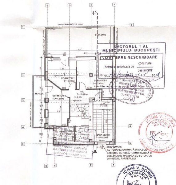 Titulescu - imobil birou 16 camere, suprafata 650mp