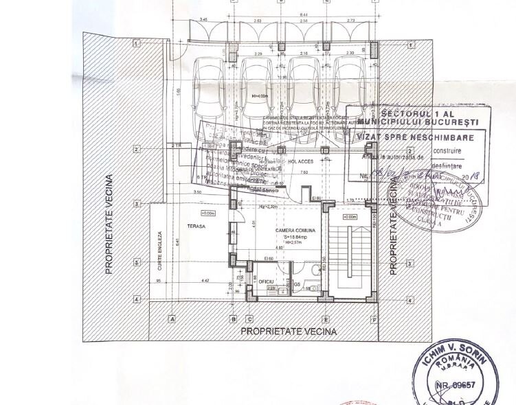 Titulescu - imobil birou 16 camere, suprafata 650mp